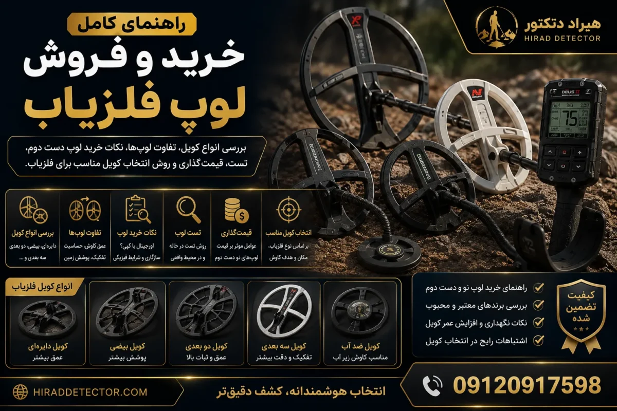 خرید و فروش لوپ فلزیاب